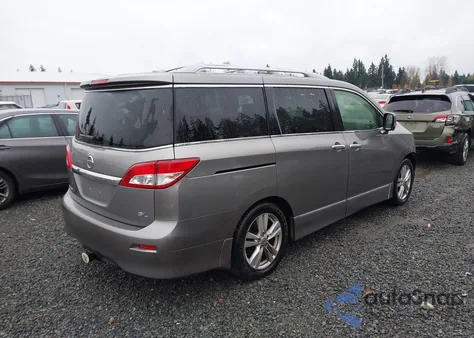 2012 Nissan Quest Sl from USA, damaged, VIN JN8AE2KP5C9046245
